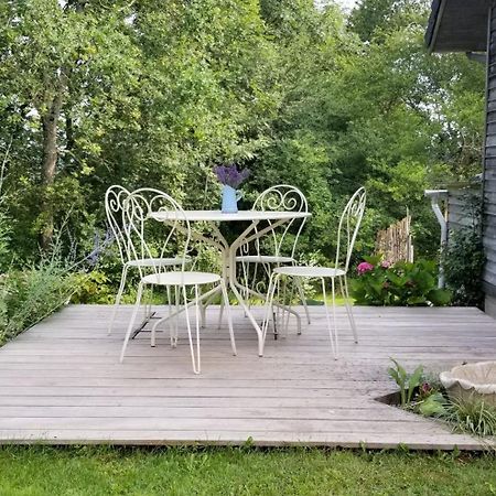 Gite De La Tuillere, Maison Contemporaine En Bois Avec Vue Et Piscine Saint-Aulaire ภายนอก รูปภาพ
